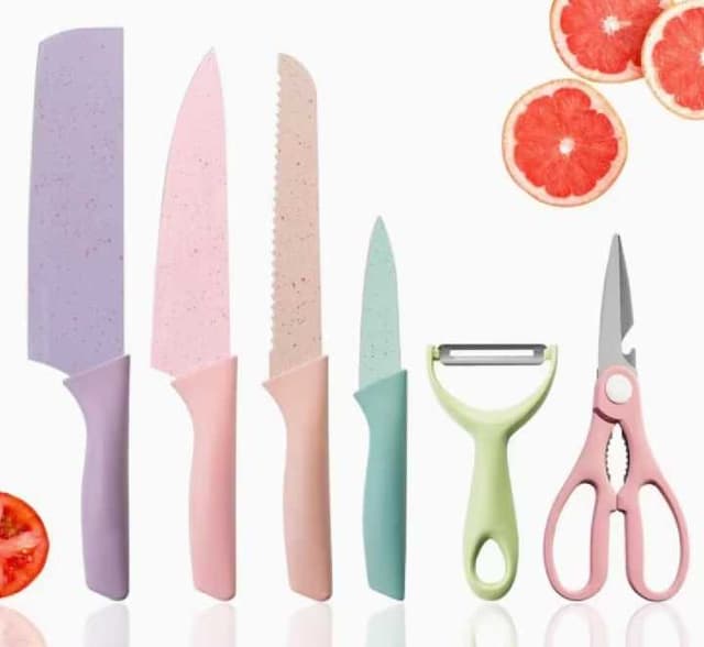 Set de cuchillos colores