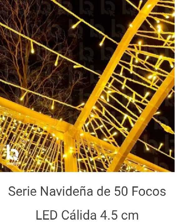 Serie navideña calida 4.5 metros