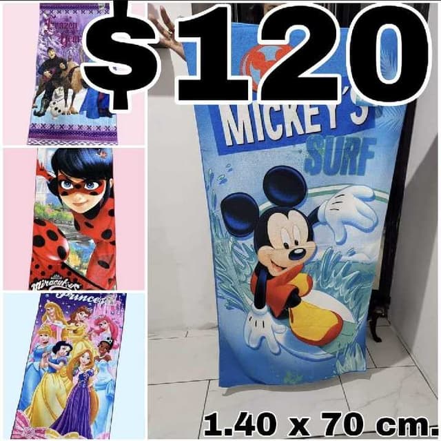 Toalla disney