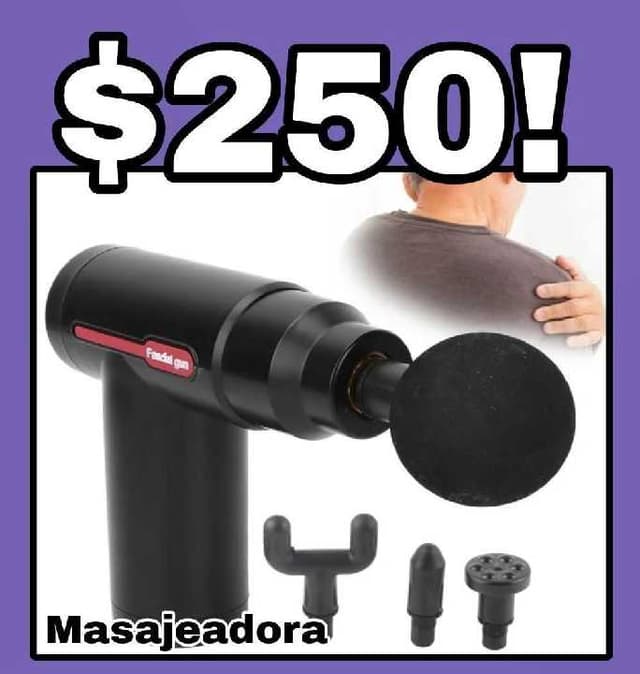 Masajeador recargable