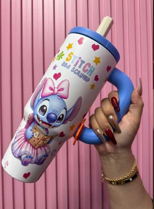 Stitch thermo con popote
