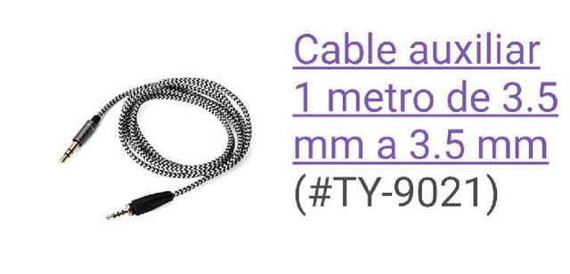 Cable aux 1 metro