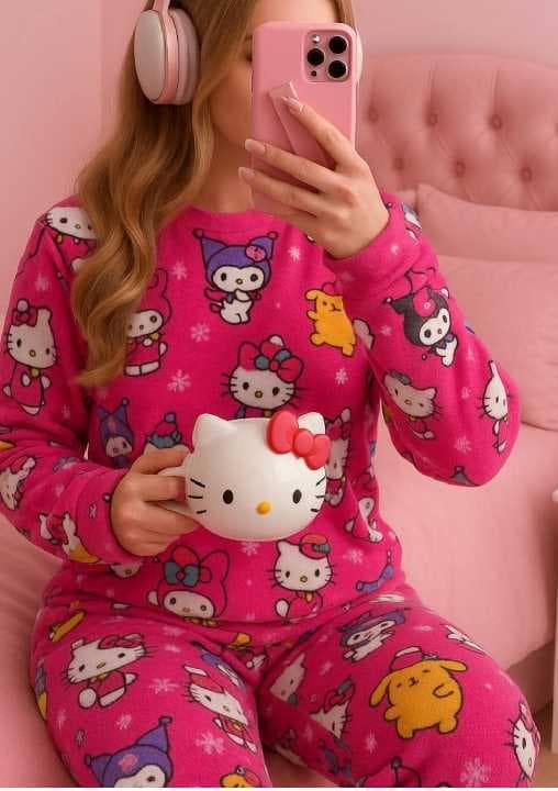 Kitty pijama polar