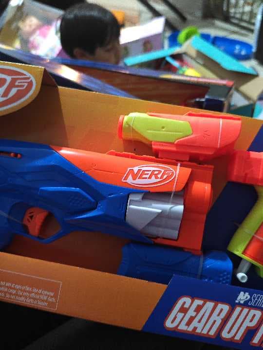 Juguete 69 nerf 3 pistolas