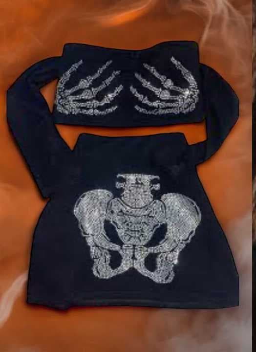 Disfraz diamond esqueleto