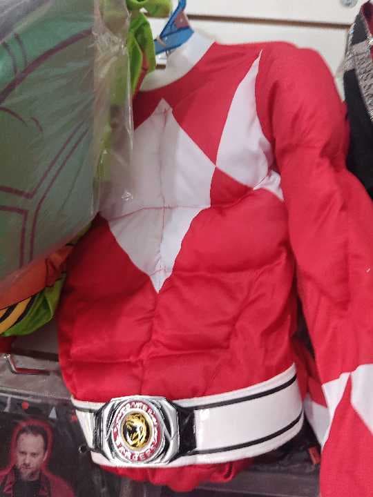 Disfraz power Ranger rojo